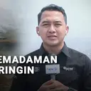 Sulitnya Pemadaman TPA Jatiwaringin