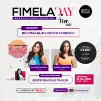 Fimela Day Hari Kedua Bareng Aurra Kharisma dan Valerie Thomas