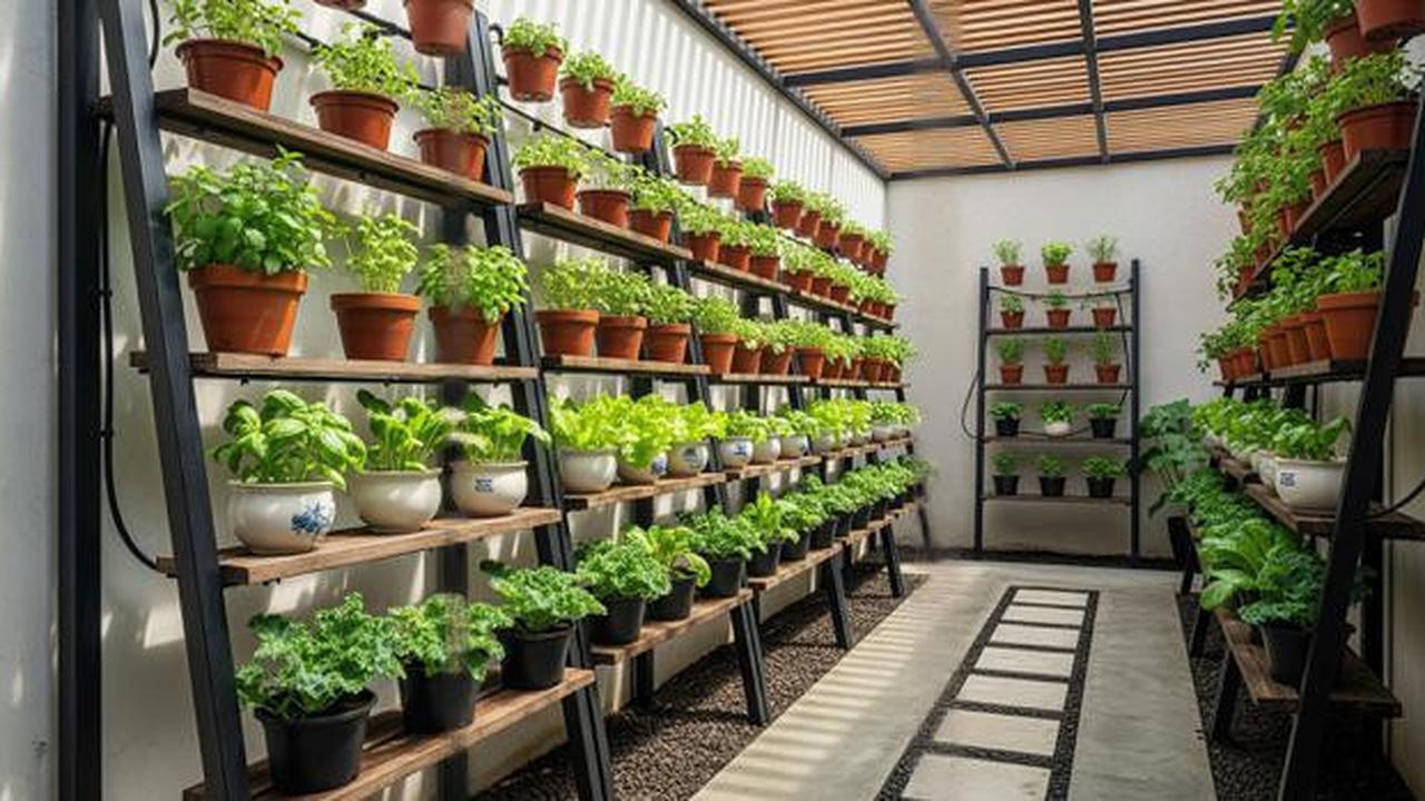7 Model Kebun Sayur Dekat Teras Samping yang Sempit tapi Rapi, Inspirasi Hunian 2026