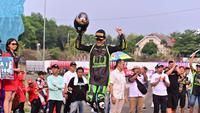Hafid Pratama juara umum kelas Expert OP1 ajang OnePrix 2023. (Dokumentasi OnePrix)