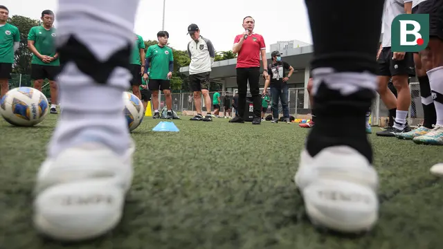 Latihan Timnas Indonesia U-20 untuk Piala Asia U-20 2023