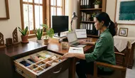 15 Ide Penataan Meja Kerja untuk Meningkatkan Produktivitas, Cocok untuk WFH
