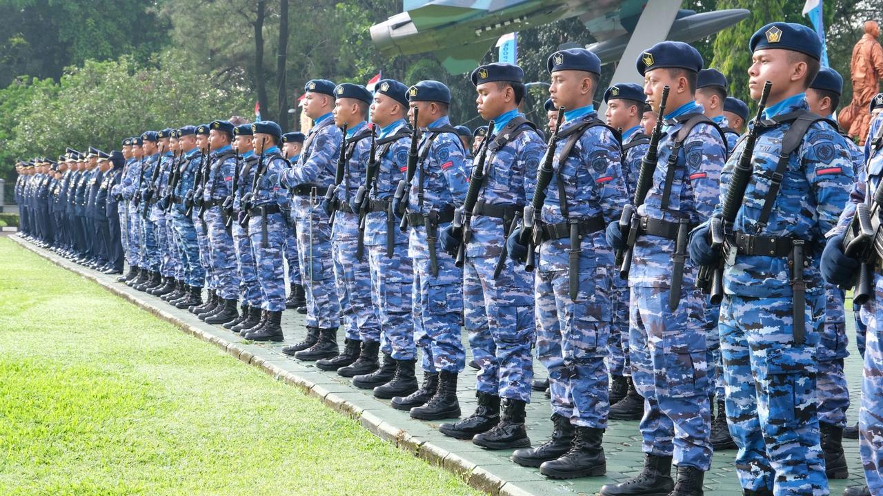 FOTO: Upacara HUT Ke 80 TNI AU Digelar di Makoopsudnas
