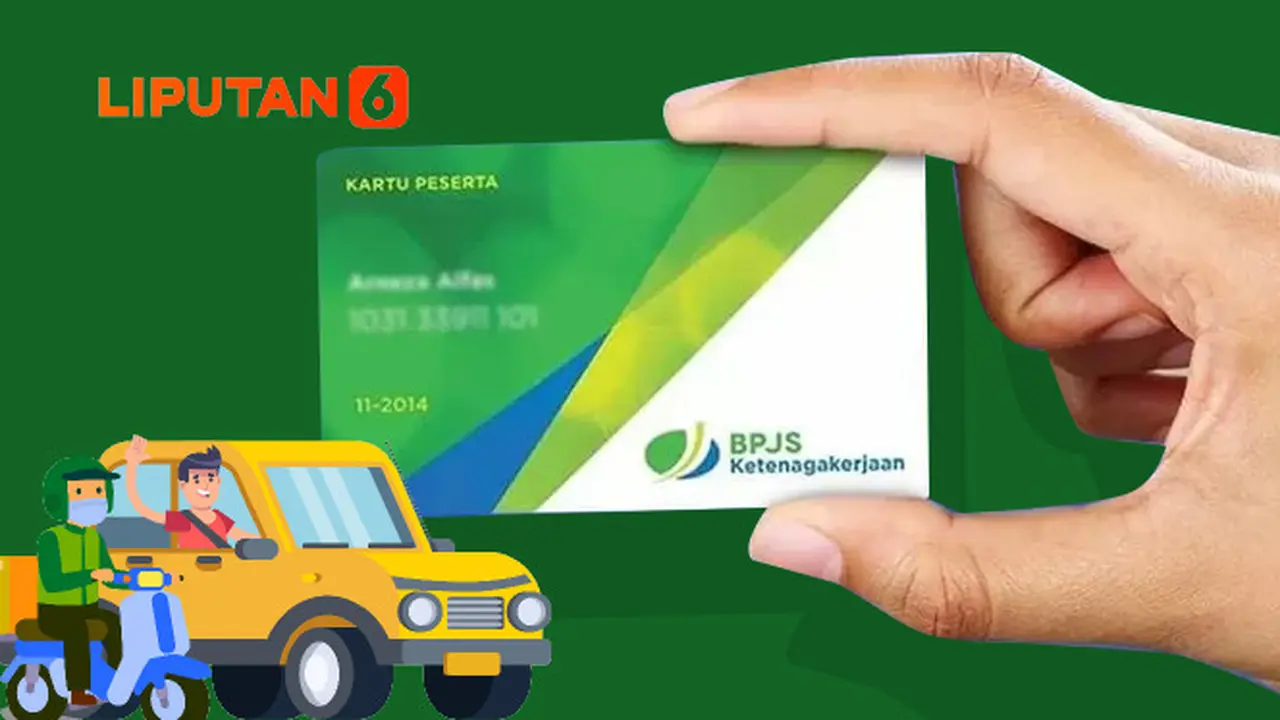 Banner Infografis Diskon 50 Persen Iuran BPJS Ketenagakerjaan.
