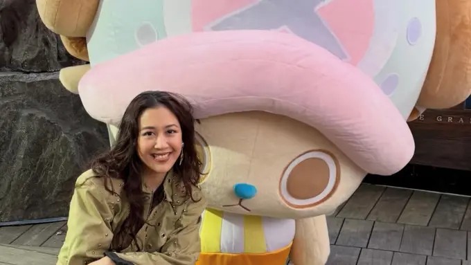 Sherina Munaf Hadir di Acara One Piece Jepang. [@sherinamunaf]