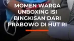 Kejutan manis menghampiri warga yang hadir di kawasan luar Istana Merdeka pada Peringatan HUT ke-81 Kemerdekaan RI, Senin (17/8/2026). Datang tanpa undangan sejak subuh, warga tak hanya diarahkan mengisi tribun luar, tetapi juga dibagikan goodie bag spesial dari Presiden Prabowo Subianto. Berisi...