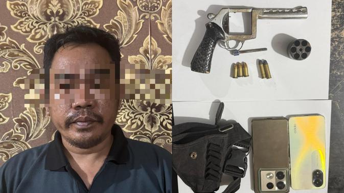 Bikin Warga Takut, Petani di Lampung Ditangkap Karena Sering Lepas Tembakan Tanpa Sebab