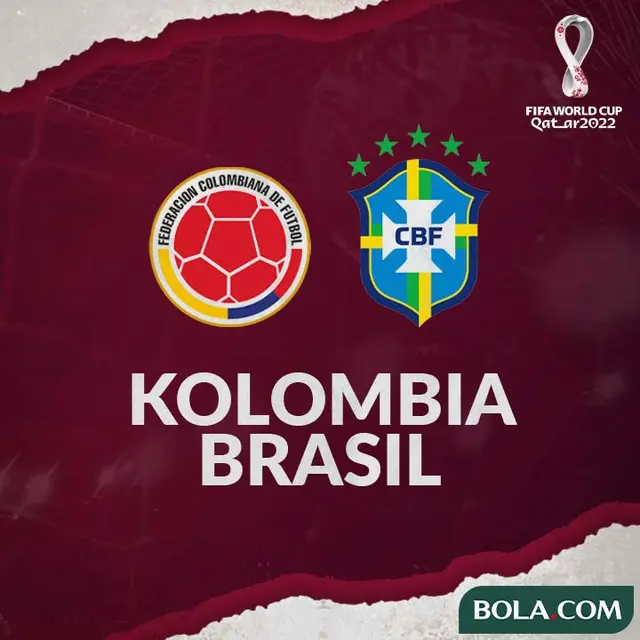 Kualifikasi Piala Dunia - Kolombia Vs Brasil
