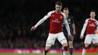 Bayern Munchen menjadi yang pertama mengajukan kontrak spesial bagi pemain Wales tersebut. Dikabarkan Ramsey sendiri sudah sepakat secara pribadi dengan manajemen Munchen. (AFP/Ian Kington)