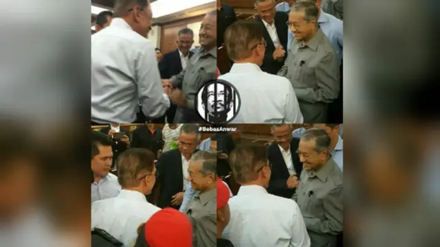 Ketegangan hubungan antara Mahathir Mohamad dan Anwar Ibrahim bermula sejak 1998