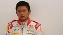 Pebalap asal Indonesia, Rio Haryanto, fokus menjelang balapan Feature Race GP2 Monza, Italia, Sabtu (5/9) siang waktu setempat. (Bola.com/Reza Khomaini)