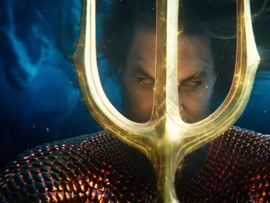 Aquaman menjadi salah satu karakter superhero yang diadaptasi DC Comics dan didistribusikan oleh Warner Bros. Sekuel ini banyak ditunggu-tunggu oleh penggemarnya setelah film Aquaman pertama yang tayang di layar lebar pada tahun 2018 lalu sempat meraih Box Office dan menjadi rilis kelima paling menguntungkan di tahun itu. (Warner Bros. Pictures via AP)