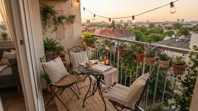 Ide Sudut Santai di Balkon Rumah