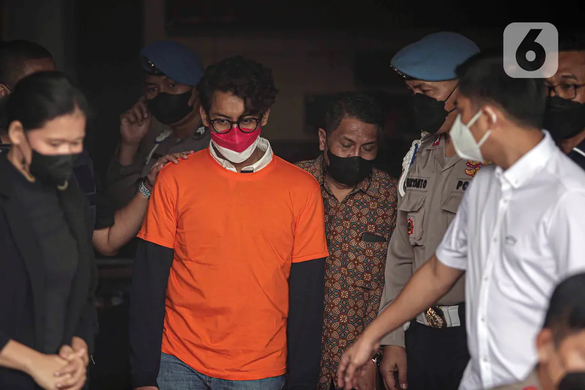 FOTO: Ardhito Pramono Ditetapkan sebagai Tersangka Kasus Narkoba