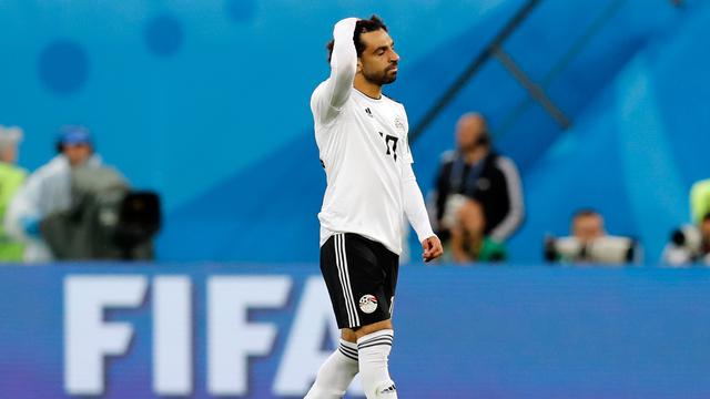Kekecewaan Mohamed Salah Gagal Menang Lawan Rusia