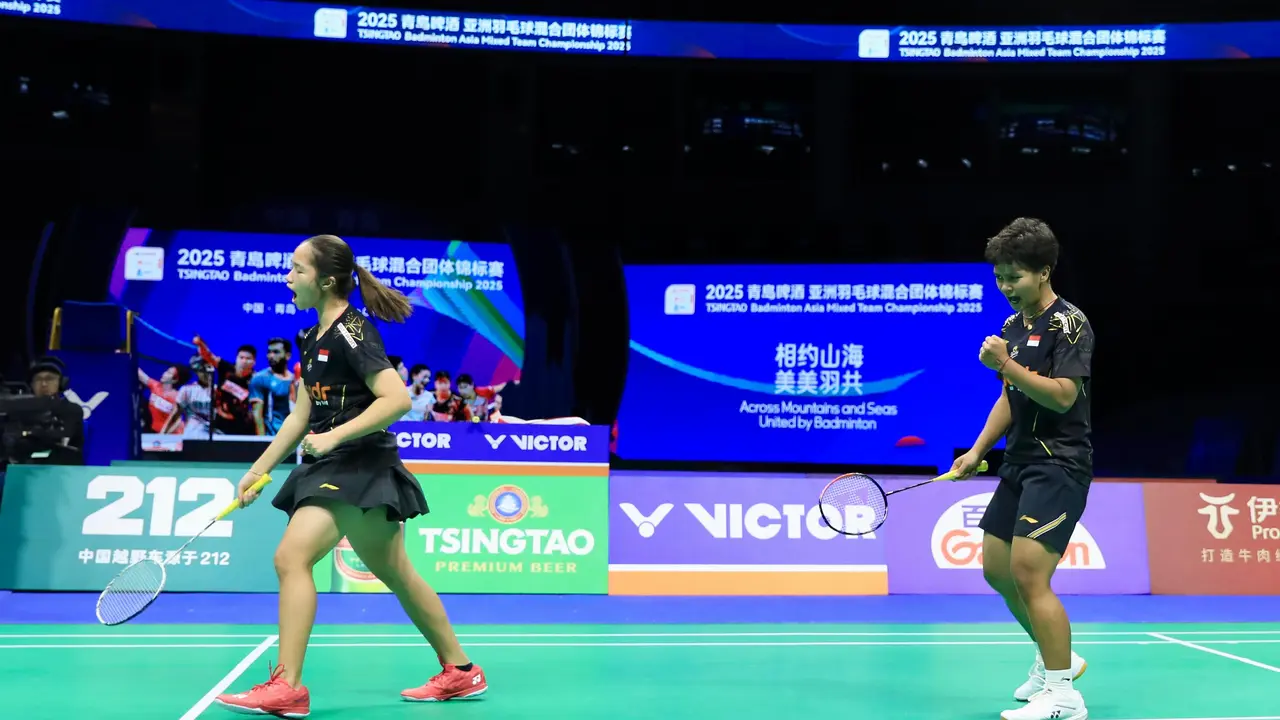 Rachel Allessya Rose/Meilysa Trias Puspitasari - Badminton Asia Mixed Team Championship 2025 - Bulu Tangkis