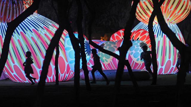 190 Lebih Karya Seni Dipamerkan di Festival Cahaya Noor Riyadh