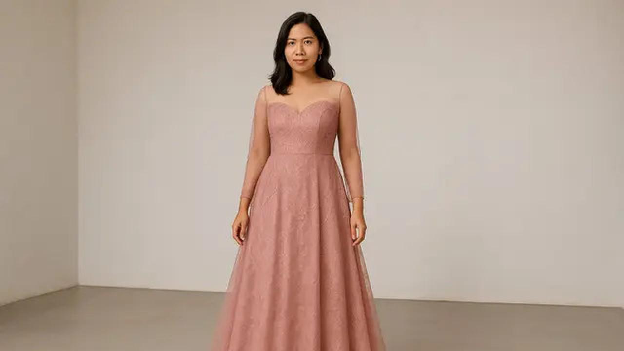 8 Model Dress Tile Modern Non Hijab Populer di 2025,  Tampil Glamor Tanpa Terlihat Berlebihan