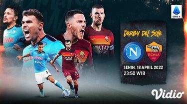 Live Streaming Big Match Serie A di Vidio : AS Roma Vs Napoli