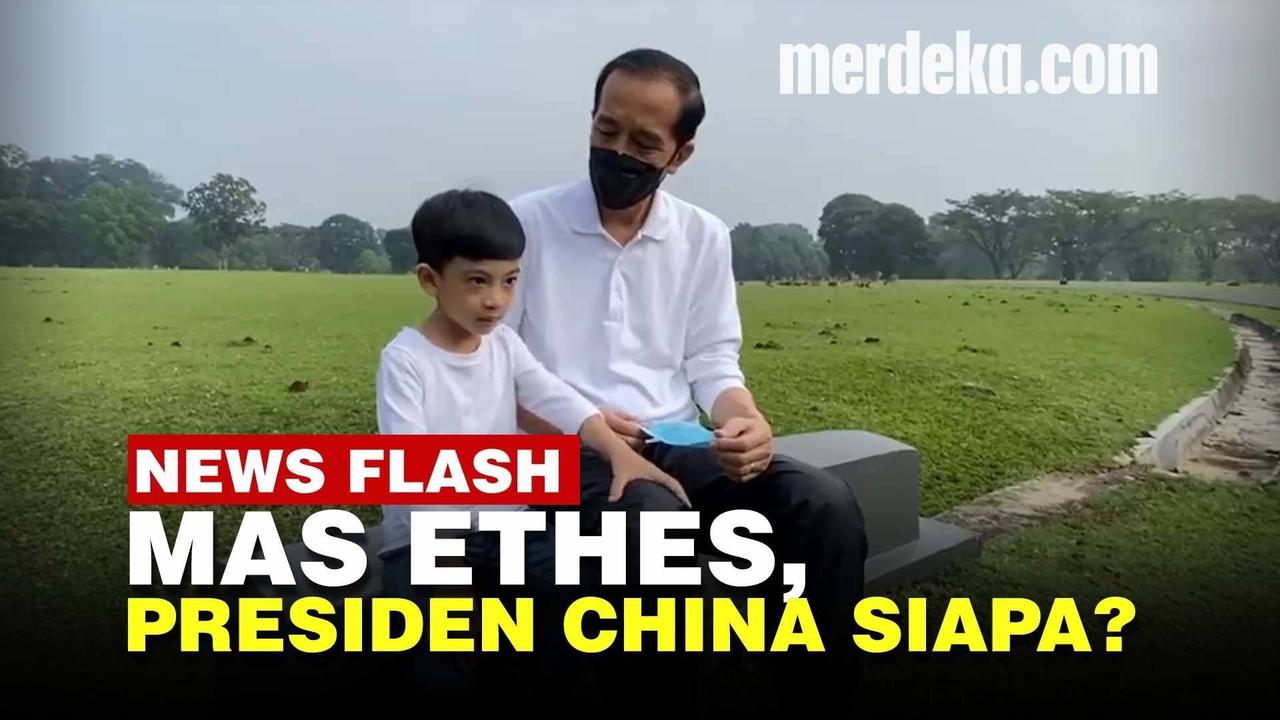 VIDEO: Reaksi Jokowi Saat Jan Ethes Jawab Pertanyaan Terkait Amerika dan Rusia
