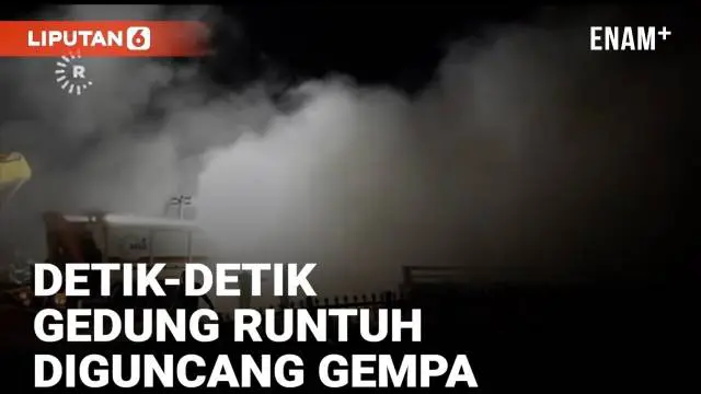 VIDEO: Gempa Besar Kembali Guncang Turki, 3 Warga Tewas