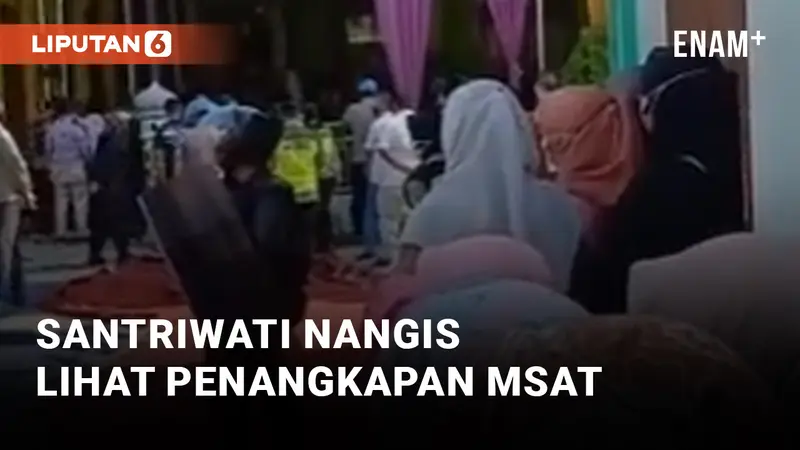 DPO Anak Kiai Jombang Diincar Aparat, Santriwati Ponpes Shiddiqiyyah Menangis