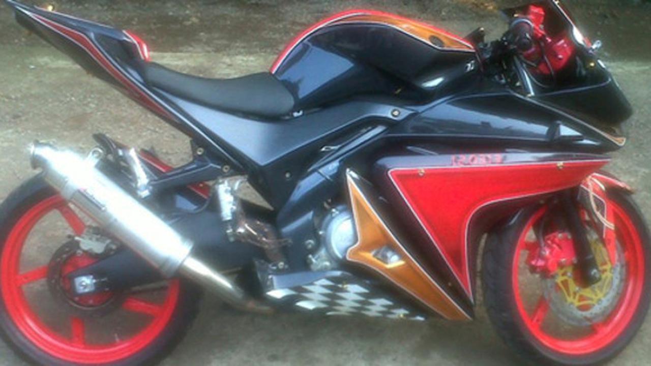 Modifikasi Yamaha Vixion (Foto: Andi Sopian)