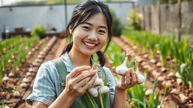 cara menanam bawang putih