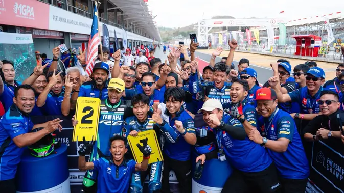 Wahyu Nugroho Juara Race 1 SS600 ARRC Mandalika 2026