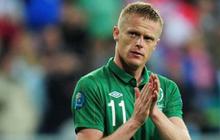Damien Duff jadi kapten Irlandia di laga ke-100-nya