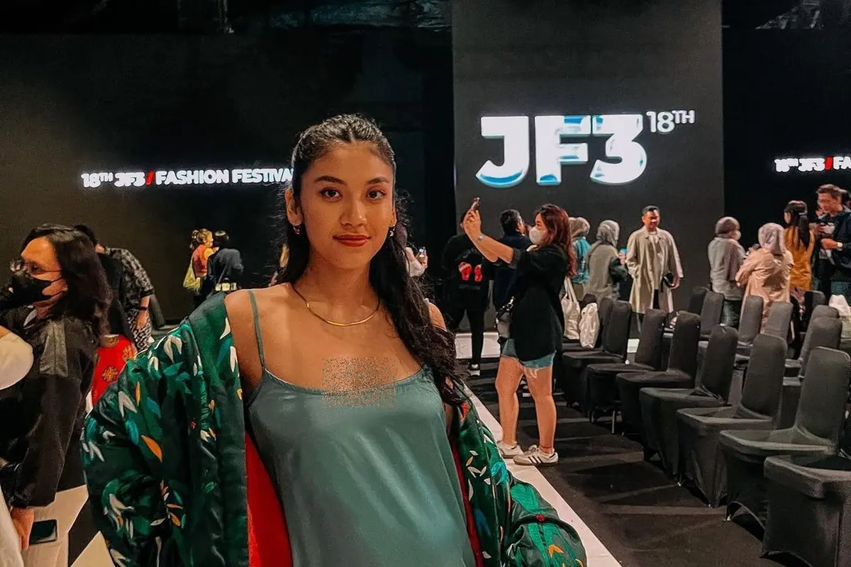 6 Potret Baby Bump Canti Tachril Istri Adipati Dolken di JF3 2022, Curi Perhatian