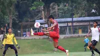 Uji coba Persita Vs PSG Pati di Yogyakarta. (Persita Media)