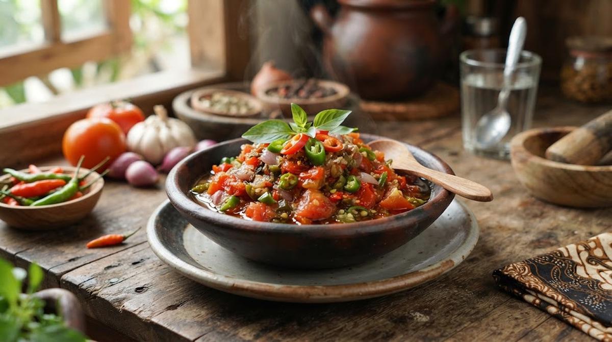 Sambal Cabe Gendot Tomat
