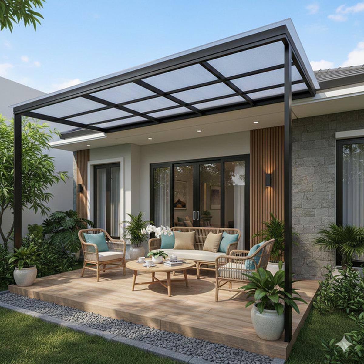 9 Desain Teras Rumah yang Lebih Fungsional untuk Aktivitas Sehari-Hari