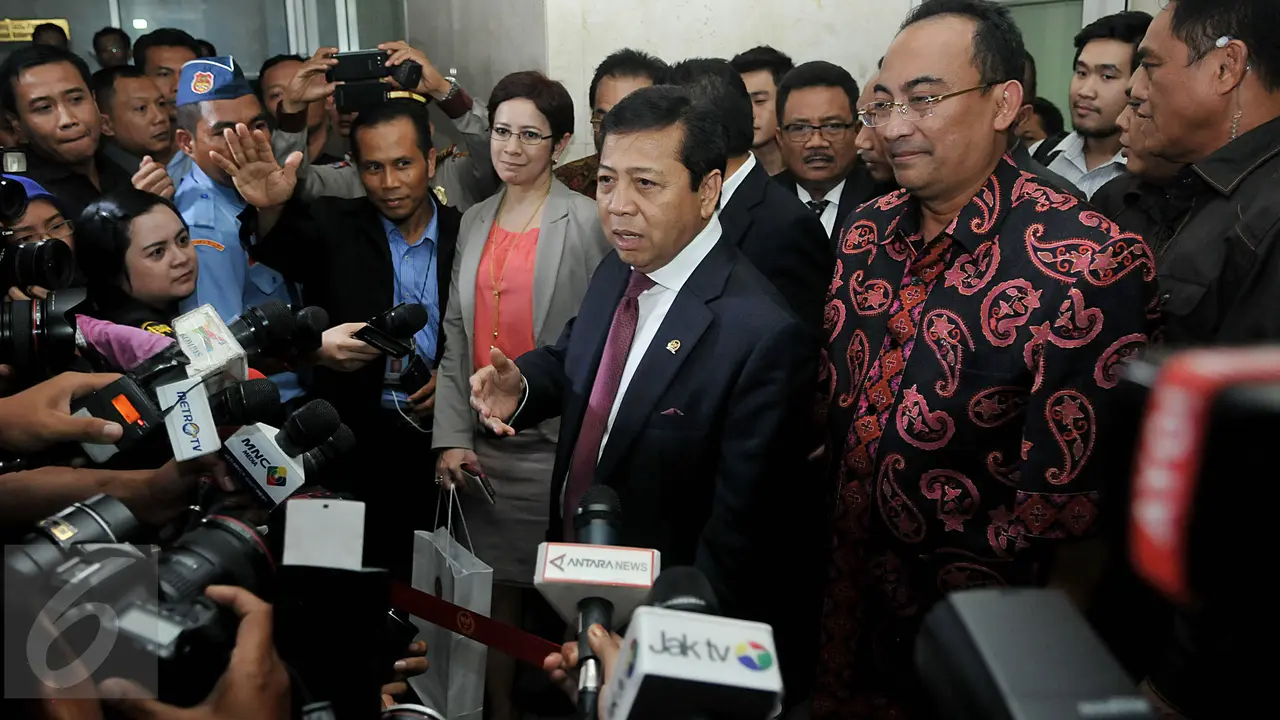  20151207- Setya Novanto Usai Menjalani Sidang Etik MKD-Jakarta- Johan Tallo
