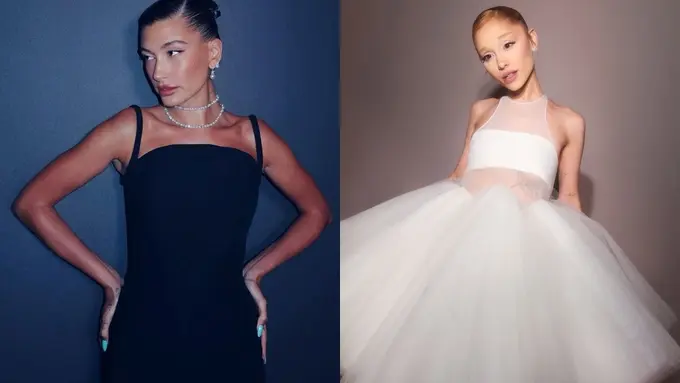 Cara Styling Bleph Bun ala Ariana Grande & Hailey Bieber, Gaya Slick Bun yang Sedang Tren