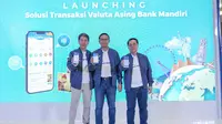 Launching Solusi Transaksi Valuta Asing Bank Mandiri.