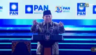 HUT ke-28 PAN, Prabowo Bicara soal Kawan Seperjuangan