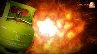 Tabung Gas Meledak di Cengkareng, Pasutri Terbakar