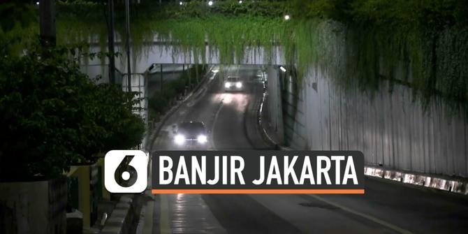 VIDEO: Sempat Kebanjiran, Underpass di Senen Sudah Bisa Dilalui