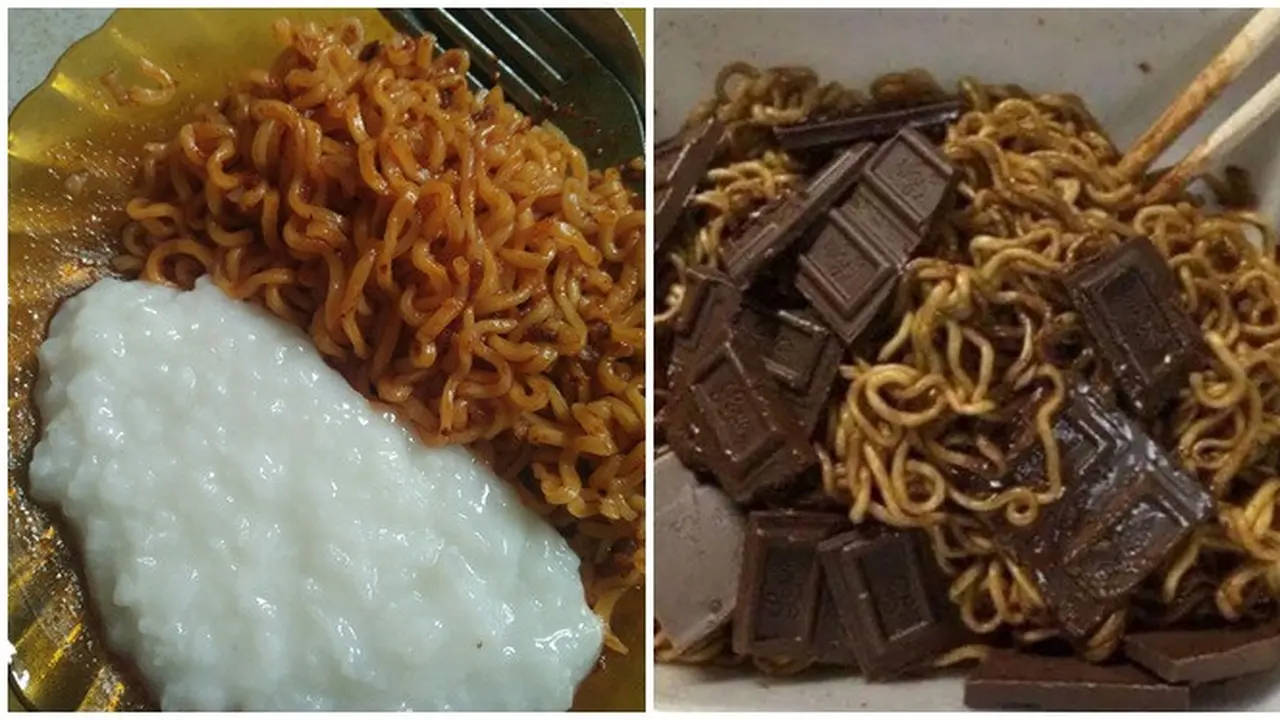 7 Cara Nyeleneh Makan Mi Goreng Ala Netizen Ini Bikin Geleng Kepala