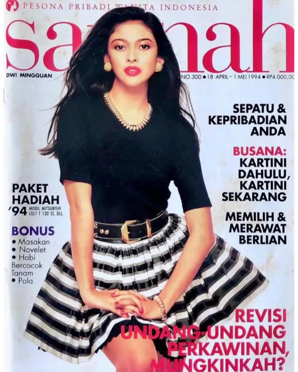 6 Potret Lawas Indira Sudiro Puteri Indonesia 1992, Tetap Memesona di Usia 53 Tahun