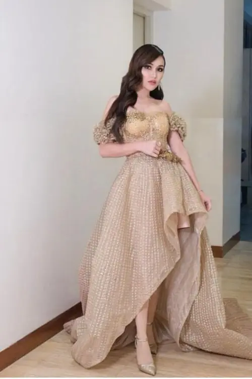 Model hot sale gown pesta