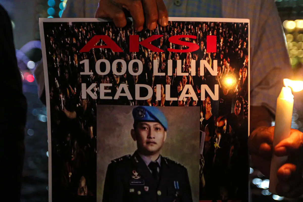 Aksi 1000 Lilin Keadilan untuk Brigadir J Digelar di Bundaran HI