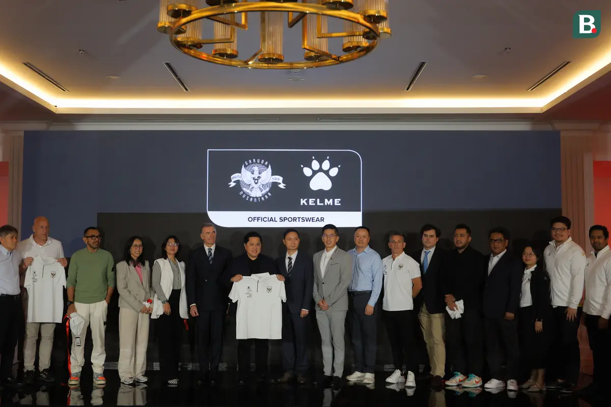 Foto: PSSI Jalin Kerja Sama dengan Kelme Sebagai Aparel Baru Timnas Indonesia