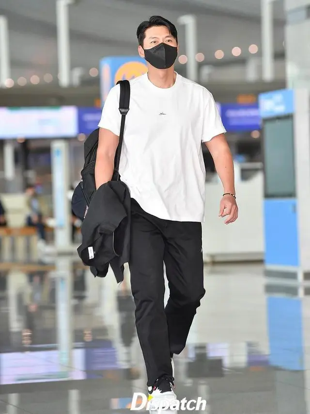 Gaya Pengantin Baru Hyun Bin dan Son Ye Jin Berangkat Bulan Madu ke Amerika, Serasi Serba Putih