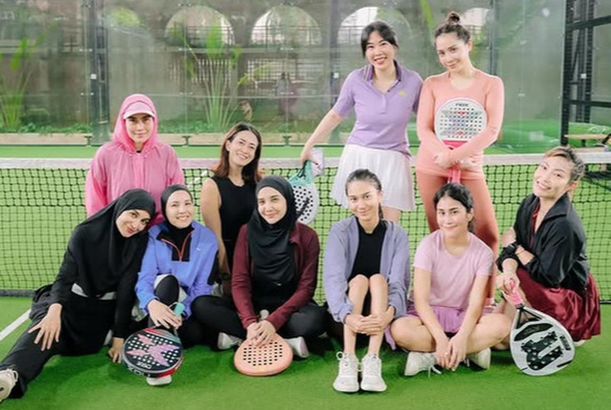 Potret Shireen Sungkar Main Padel Tetap Syar'i Curi Perhatian, Bukti Tetap Bisa Jaga Penampilan saat Olahraga
