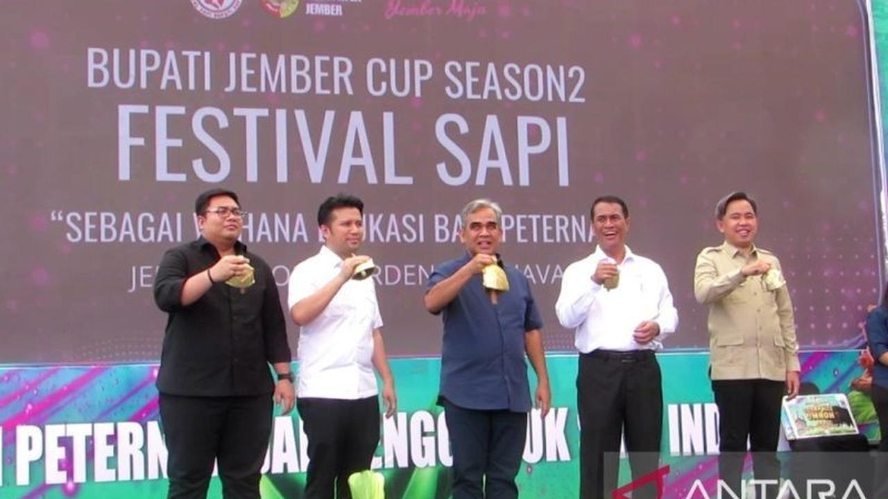 Mentan Sebut Festival Sapi, Ajang Kompetisi Sapi 950 Kg, Solusi Tekan Impor Daging