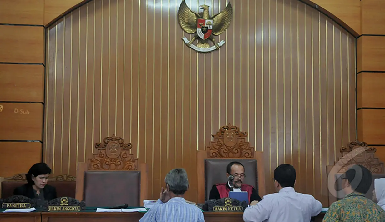 Sidang lanjutan Praperadilan yang diajukan pemohon Komjen Budi Gunawan (BG) di Pengadilan Negeri (PN) Jakarta Selatan, kembali digelar Selasa (10/2/2015). (Liputan6.com/Johan Tallo)