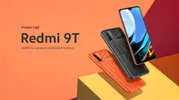 Tampilan Redmi 9T yang akan diperkenalkan Xiaomi di Indonesia. (Foto: Xiaomi)